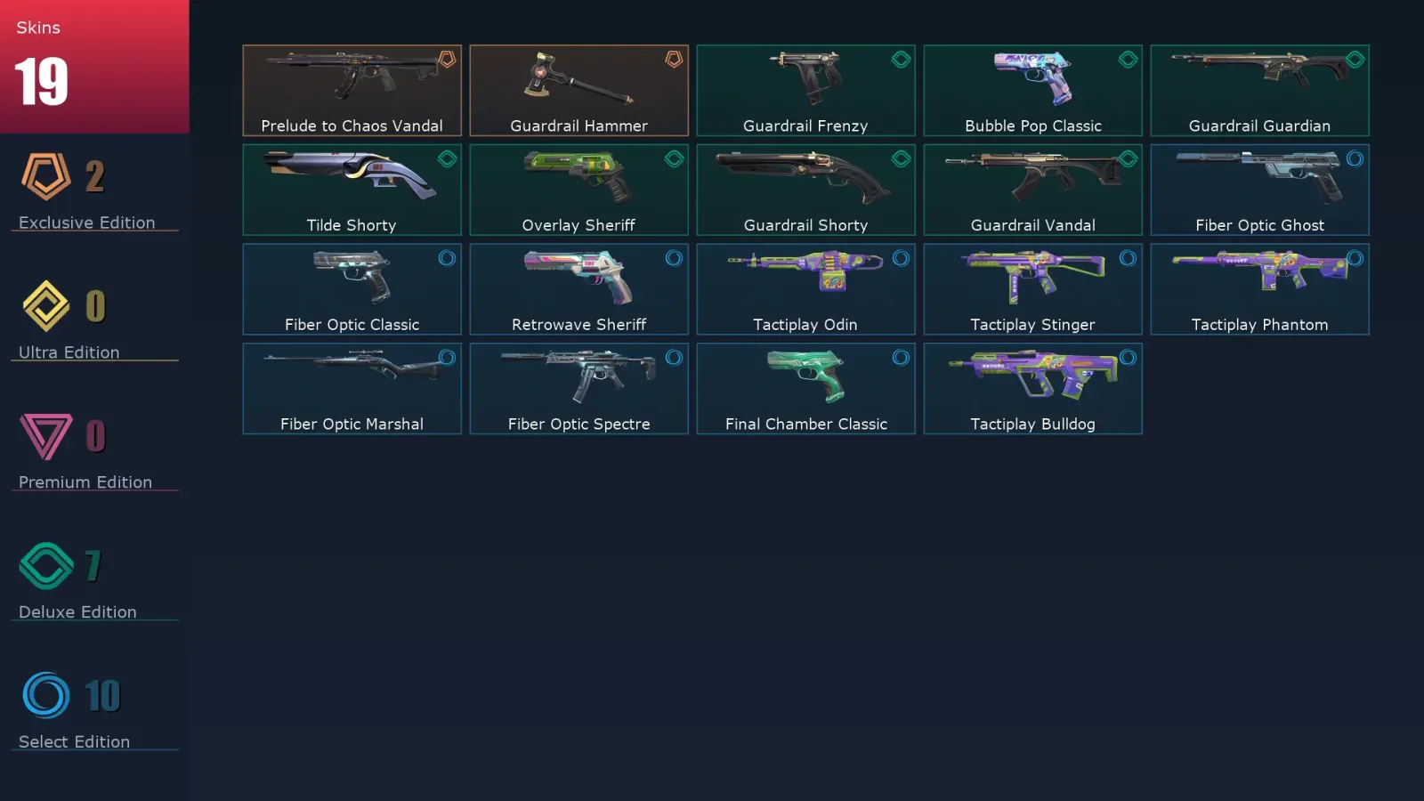 [Valorant] | EU | Level 102 | 14 Agents | 19 Skins — Valorant account