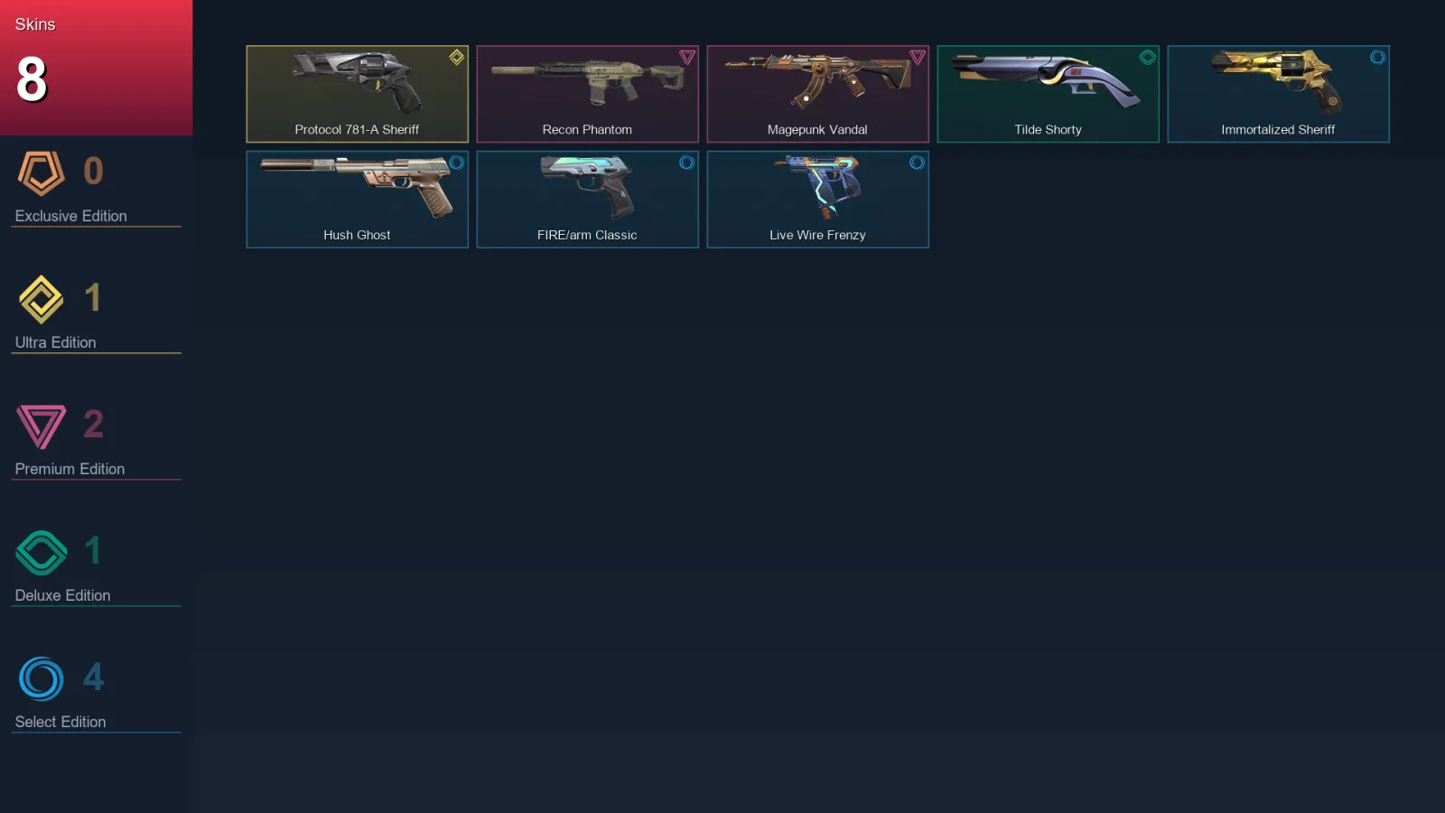 LA | Lv152 | Unranked | 8 Skin | 24 Agent | 43 Buddy