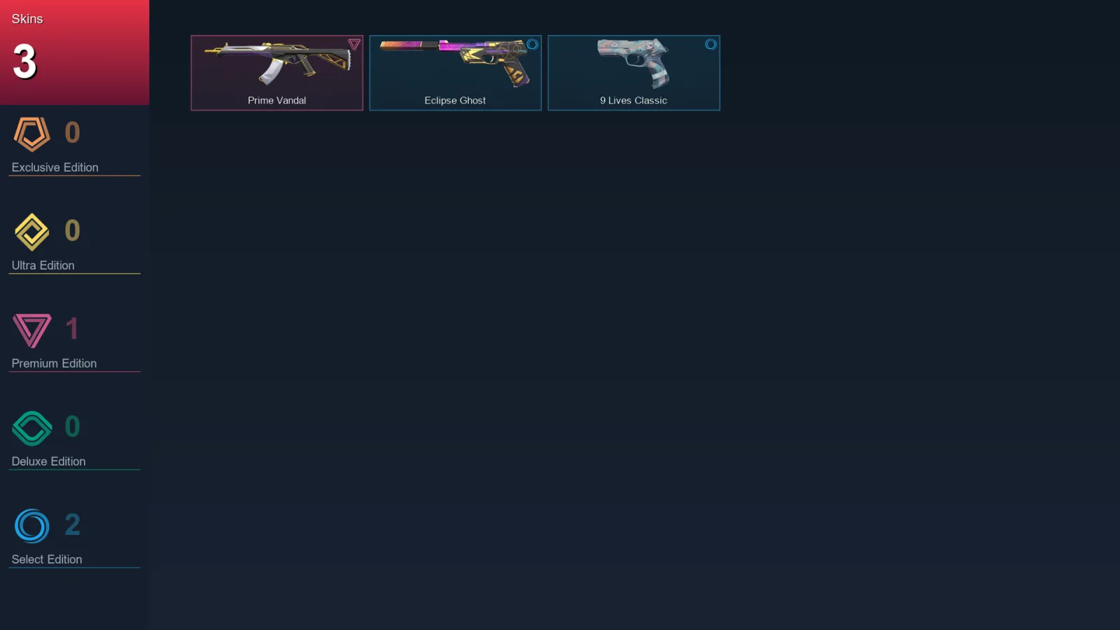 AP | Lv66 | Unranked | 3 Skin | 16 Agent | 29 Buddy
