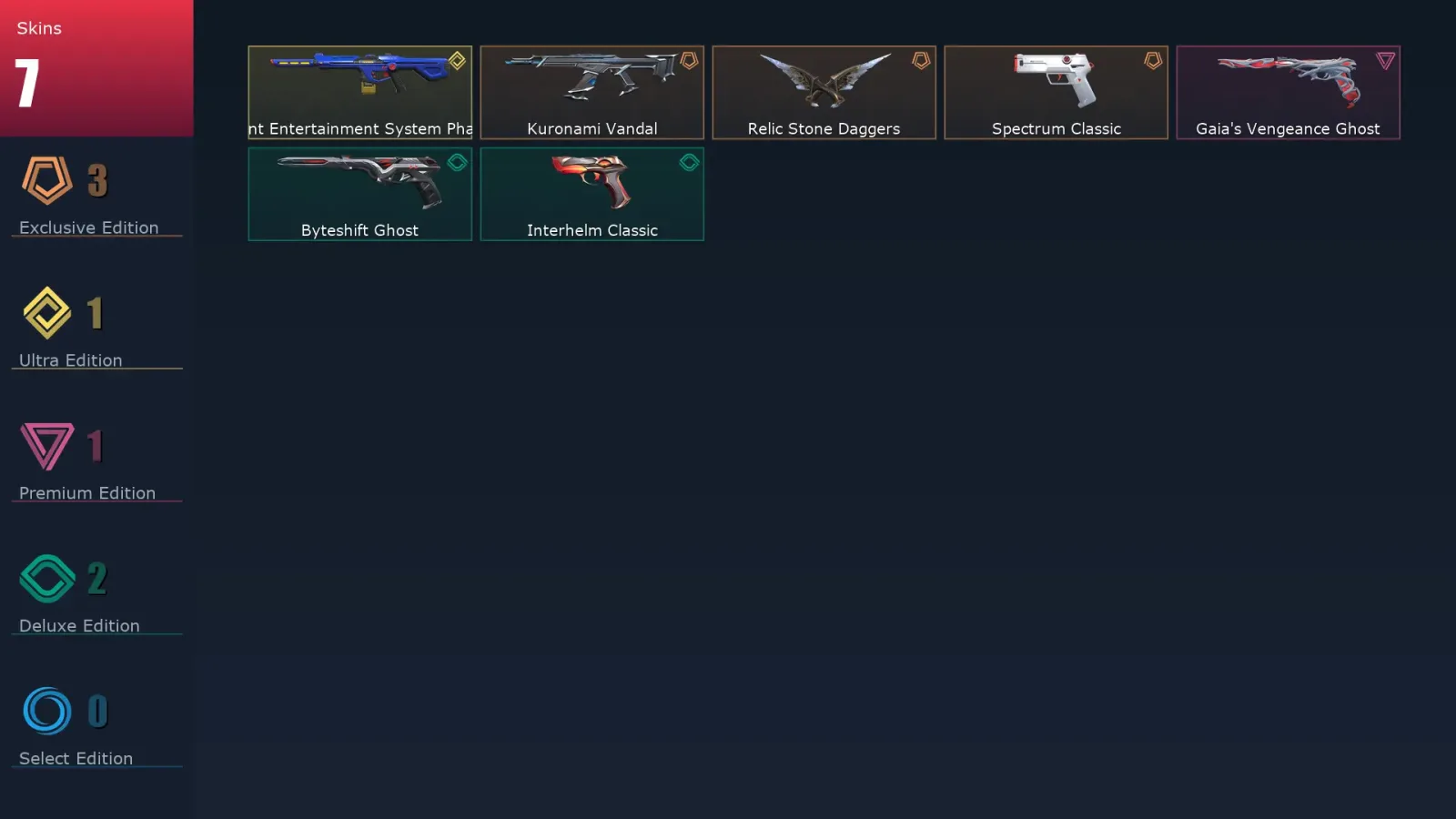 [Valorant] | EU | Level 82 | Silver 1 | 23 Agents | 7 Skins