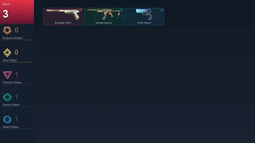EU | Sovereign Ghost | Sarmad Spectre | Smite Classic | 3 Skin | 9 Agent | 8 Buddy | Lv23