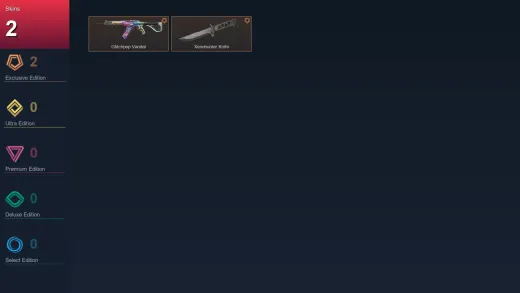 AP | Glitchpop Vandal | Xenohunter Knife | 2 Skin | 7 Agent | 5 Buddy | Lv23