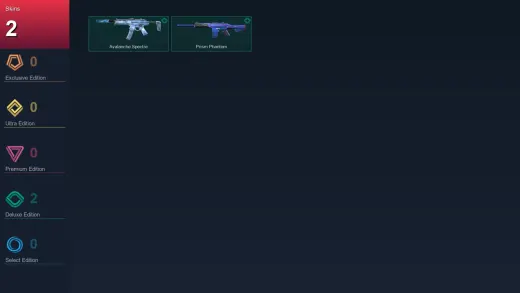 NA | Avalanche Spectre | Prism Phantom | 2 Skin | 8 Agent | 2 Buddy | Lv7