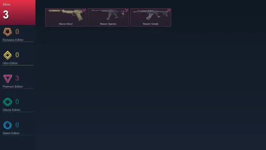 AP | Recon Ghost | Reaver Spectre | Reaver Vandal | 3 Skin | 9 Agent | 10 Buddy | Lv30