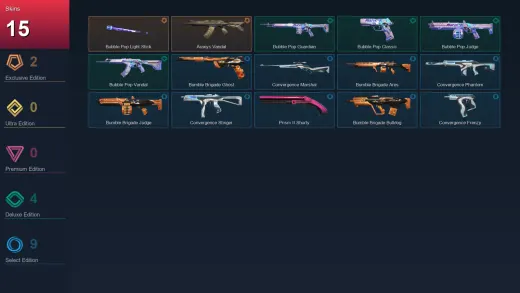 AP | Bubble Pop Light Stick | Araxys Vandal | Bubble Pop Guardian | Bubble Pop Classic | 15 Skin | 15 Agent | 20 Buddy | Lv62