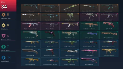 NA | Ruination Ghost | Ruination Guardian | RGX 11z Pro Firefly | Broken Blade of the Ruined King | 34 Skin | 17 Agent | 27 Buddy | Lv37