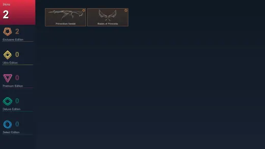 NA | Primordium Vandal | Blades of Primordia | 2 Skin | 7 Agent | 2 Buddy | Lv7