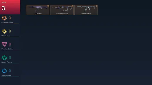 NA | EX.O Vandal | Nocturnum Bulldog | Kuronami Spectre | 3 Skin | 8 Agent | 9 Buddy | Lv23 — Valorant account