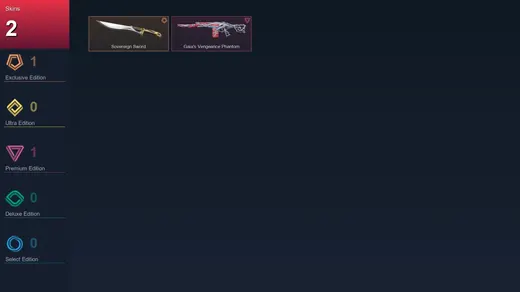 EU | Sovereign Sword | Gaia's Vengeance Phantom | 2 Skin | 6 Agent | 1 Buddy | Lv5