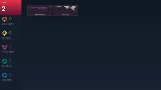 EU | Nebula Phantom | Ego Ghost | 2 Skin | 8 Agent | 6 Buddy | Lv9