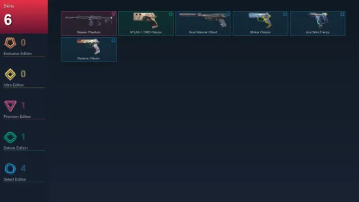 AP | Reaver Phantom | ATLAS // CMD Classic | Soul Silencer Ghost | Striker Classic | 6 Skin | 28 Agent | 55 Buddy | Lv130