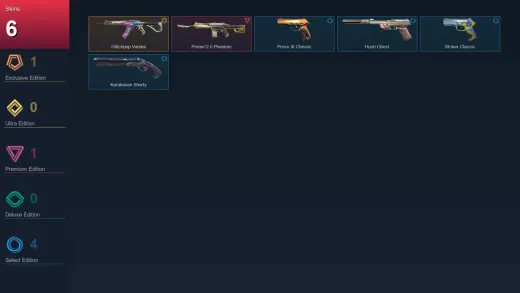 AP | Glitchpop Vandal | Prime//2.0 Phantom | Prism III Classic | Hush Ghost | 6 Skin | 26 Agent | 51 Buddy | Lv81