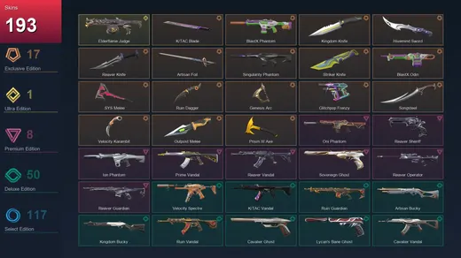 BR | K/TAC Blade | BlastX Phantom | Kingdom Knife | Hivemind Sword | 193 Skin | 26 Agent | 194 Buddy | Lv393
