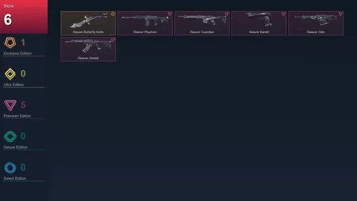 AP | Reaver Butterfly Knife | Reaver Phantom | Reaver Guardian | Reaver Bandit | 6 Skin | 11 Agent | 8 Buddy | Lv31 — Valorant account