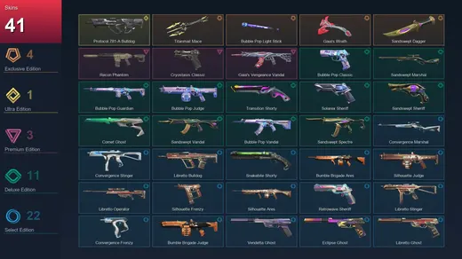 AP | Titanmail Mace | Bubble Pop Light Stick | Gaia's Wrath | Sandswept Dagger | 41 Skin | 28 Agent | 79 Buddy | Lv167 — Valorant account