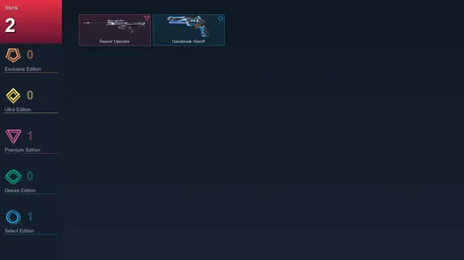 EU | Reaver Operator | Nanobreak Sheriff | 2 Skin | 15 Agent | 17 Buddy | Lv55