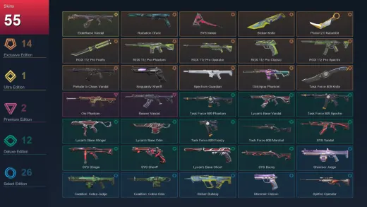 EU | Ruination Ghost | .SYS Melee | Striker Knife | Prime//2.0 Karambit | 55 Skin | 22 Agent | 54 Buddy | Lv134