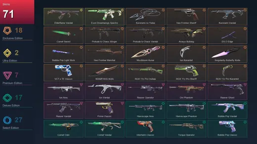AP | Kuronami no Yaiba | Neo Frontier Sheriff | Kuronami Vandal | Comet Sword | 71 Skin | 27 Agent | 52 Buddy | Lv81 — Torque Operator