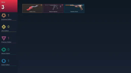BR | Gaia's Fury | Reaver Spectre | Celestia Ghost | 3 Skin | 22 Agent | 24 Buddy | Lv69 — Valorant account