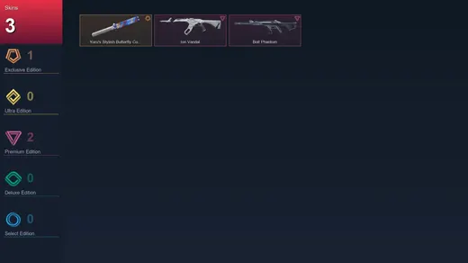 EU | Yoru's Stylish Butterfly Comb | Ion Vandal | Bolt Phantom | 3 Skin | 9 Agent | 5 Buddy | Lv23