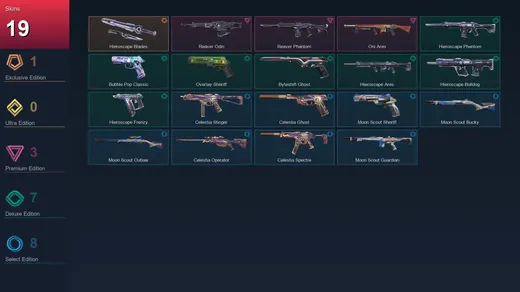 AP | Hieroscape Blades | Reaver Odin | Reaver Phantom | Oni Ares | 19 Skin | 27 Agent | 47 Buddy | Lv98 — Valorant account