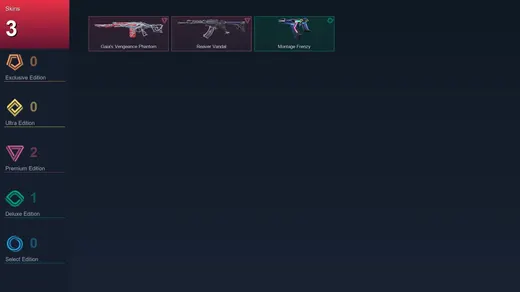 BR | Gaia's Vengeance Phantom | Reaver Vandal | Montage Frenzy | 3 Skin | 21 Agent | 19 Buddy | Lv63