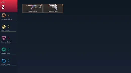 EU | Glitchpop Vandal | Spectrum Classic | 2 Skin | 9 Agent | 6 Buddy | Lv22 — Valorant account