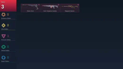 NA | Reaver Ghost | Gaia's Vengeance Guardian | Magepunk Operator | 3 Skin | 9 Agent | 3 Buddy | Lv8 — Valorant account