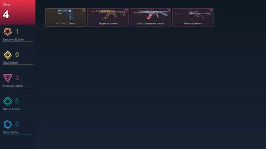 EU | VCT x KC Classic | Magepunk Vandal | Gaia's Vengeance Vandal | Reaver Operator | 4 Skin | 20 Agent | 30 Buddy | Lv54 — Valorant account