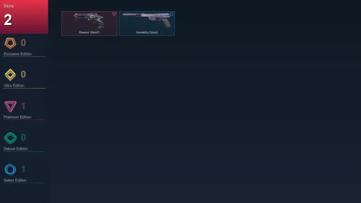 EU | Reaver Sheriff | Vendetta Ghost | 2 Skin | 15 Agent | 33 Buddy | Lv57