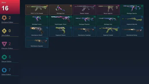 BR | RGX 11z Pro Vandal | Montage Axe | Reaver Vandal | Recon Spectre | 16 Skin | 17 Agent | 19 Buddy | Lv58 — Valorant account
