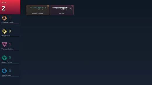 EU | Ruination Guardian | Ion Ares | 2 Skin | 8 Agent | 4 Buddy | Lv21