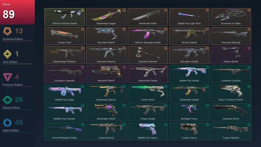 EU | Sandswept Dagger | Xenohunter Knife | Bubble Pop Light Stick | Kuronami no Yaiba | 89 Skin | 29 Agent | 115 Buddy | Lv322