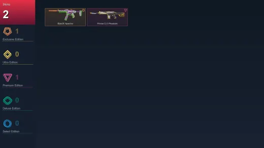 AP | BlastX Spectre | Prime//2.0 Phantom | 2 Skin | 7 Agent | 5 Buddy | Lv21