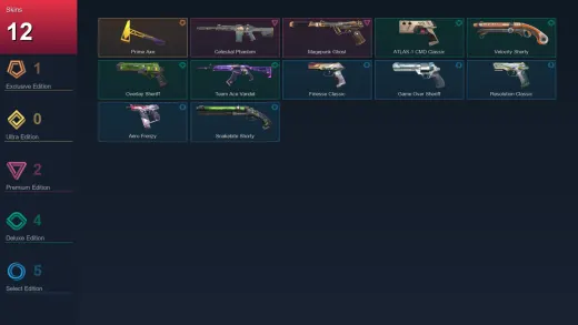 EU | Prime Axe | Celestial Phantom | Magepunk Ghost | ATLAS // CMD Classic | 12 Skin | 25 Agent | 65 Buddy | Lv166